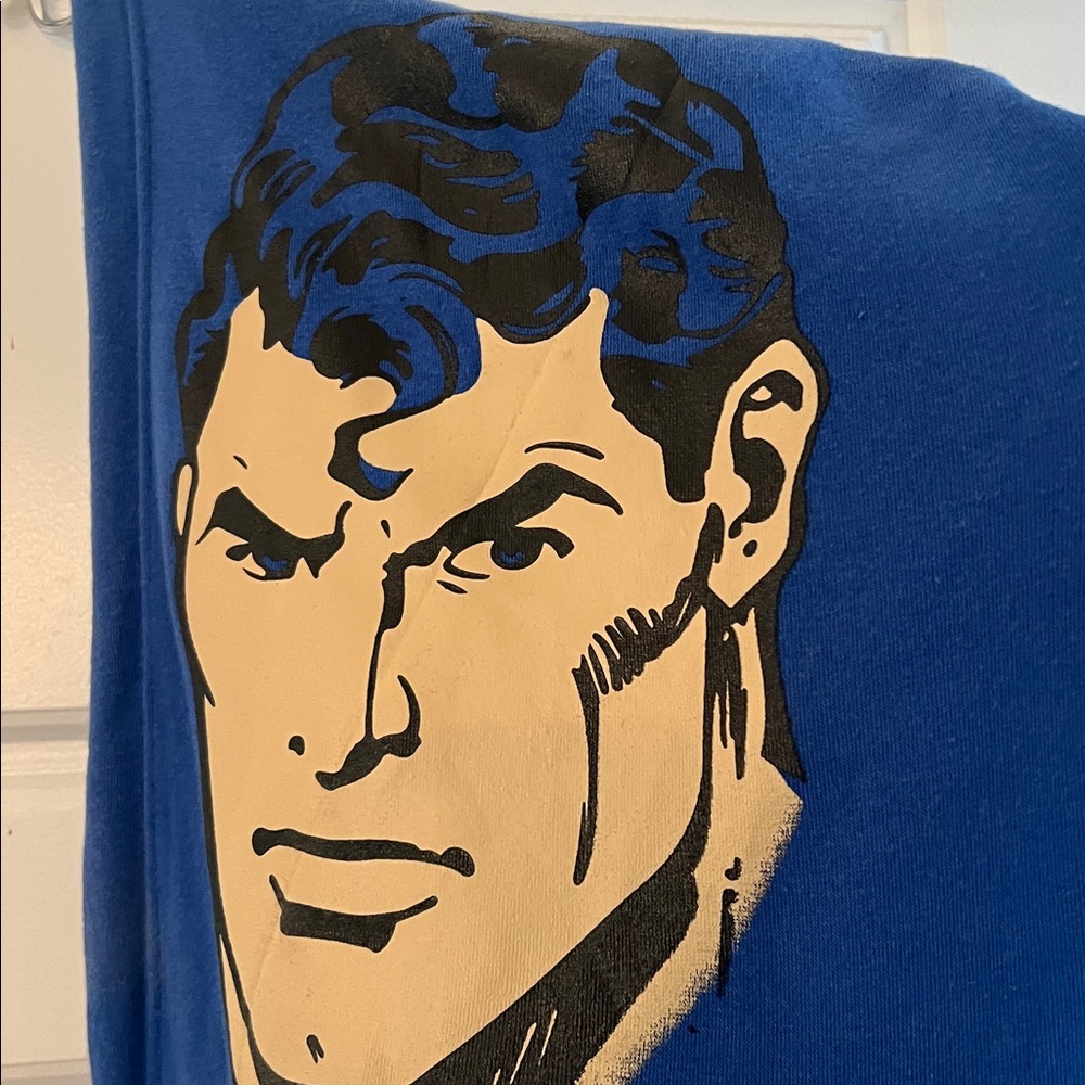 DC Comics Blue Superman Hoodie